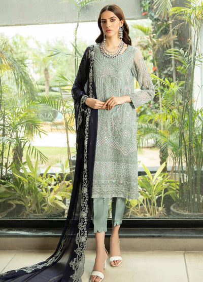 Festive Arts Embroidered Georgette Collection 2021